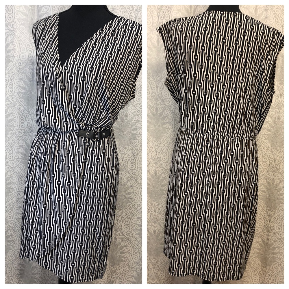 Michael Kors Black & White Dress